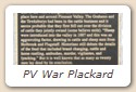 PV War Plackard